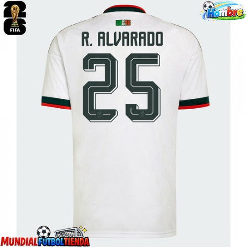 Camiseta México Roberto Alvarado #25 Segunda Equipación Replica Mundial 2026 mangas cortas